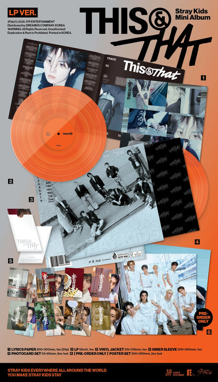 Stray Kids - THIS & THAT - Mini Album (LP VER.)
