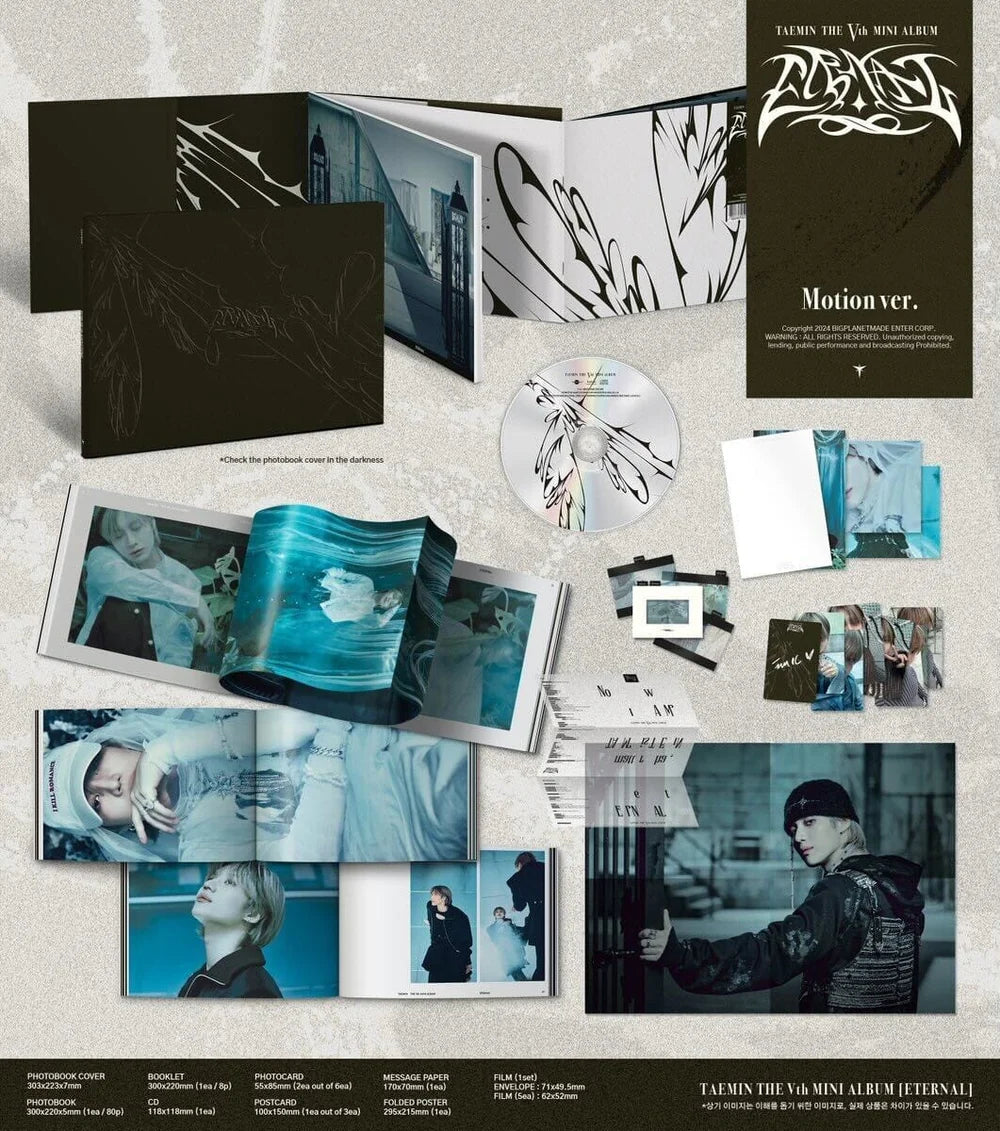TAEMIN (SHINee) - ETERNAL - 5th Mini Album (Photobook Ver.)