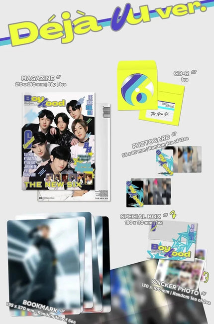 (SIGNED) TNX (THE NEW SIX) - Boyhood - 3rd Mini Album