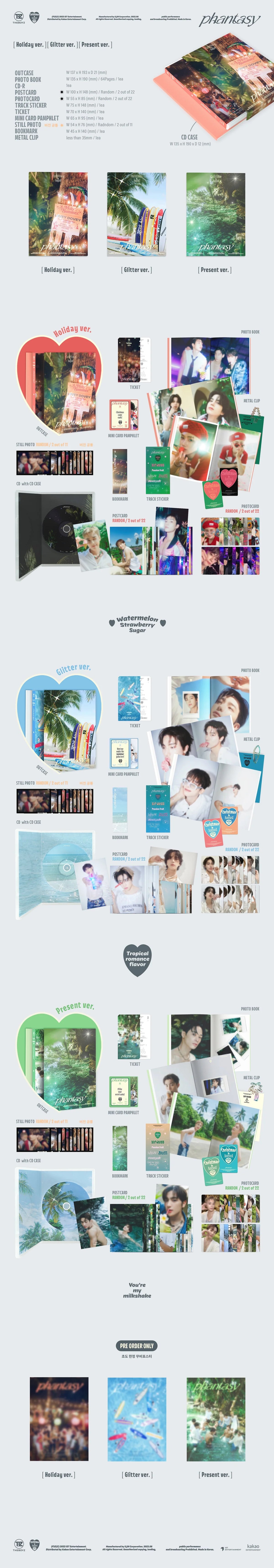 THE BOYZ - PHANTASY Pt. 1 Christmas in August - 2nd Full Album