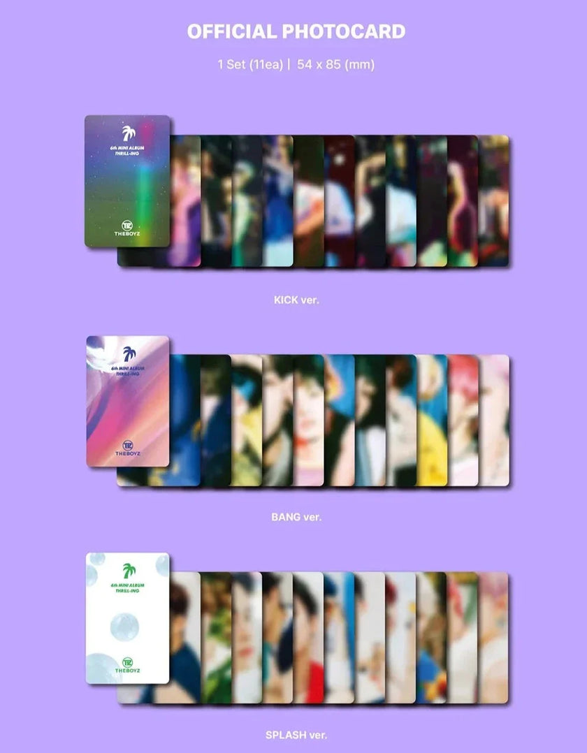 THE BOYZ - THRILL-ING - 6th Mini Album (Platform Ver.)