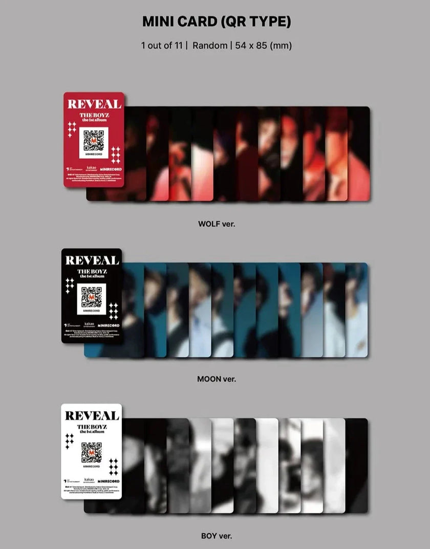 THE BOYZ - REVEAL - 1st Album (Platform Ver.)