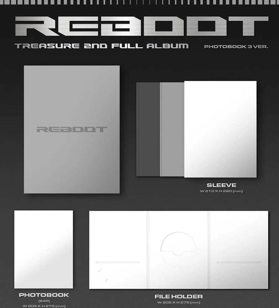 TREASURE - REBOOT - 2nd Full Album (Photobook Ver.)