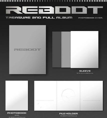 TREASURE - REBOOT - 2nd Full Album (Photobook Ver.)