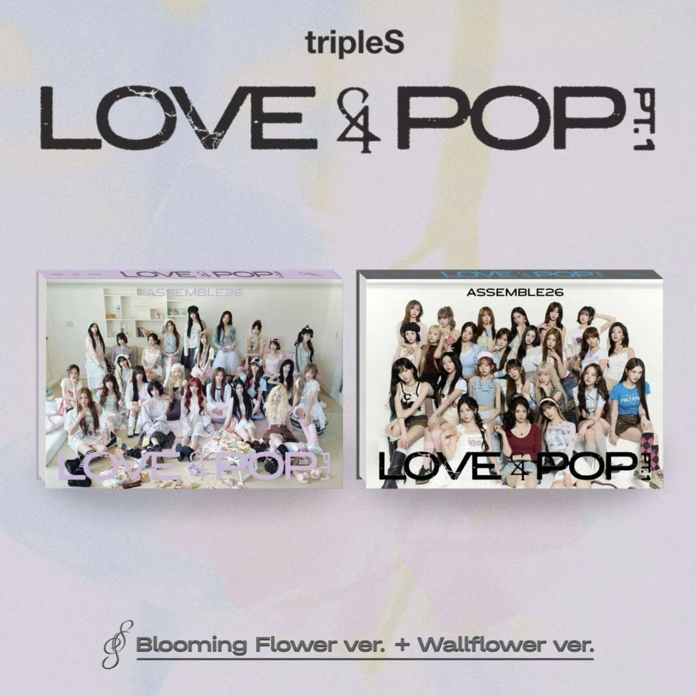 tripleS - LOVE&POP pt.1 - Album (A VER. / B VER.)