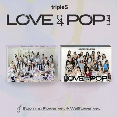 tripleS - LOVE&POP pt.1 - Album (A VER. / B VER.)