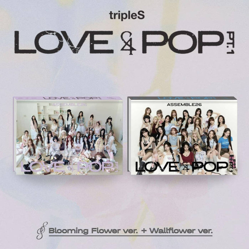 tripleS - LOVE&POP pt.1 - Album (A VER. / B VER.)