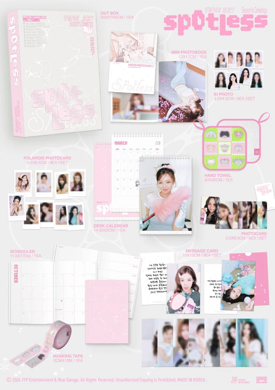 TWICE - 2027 Season's Greetings [Spotless]