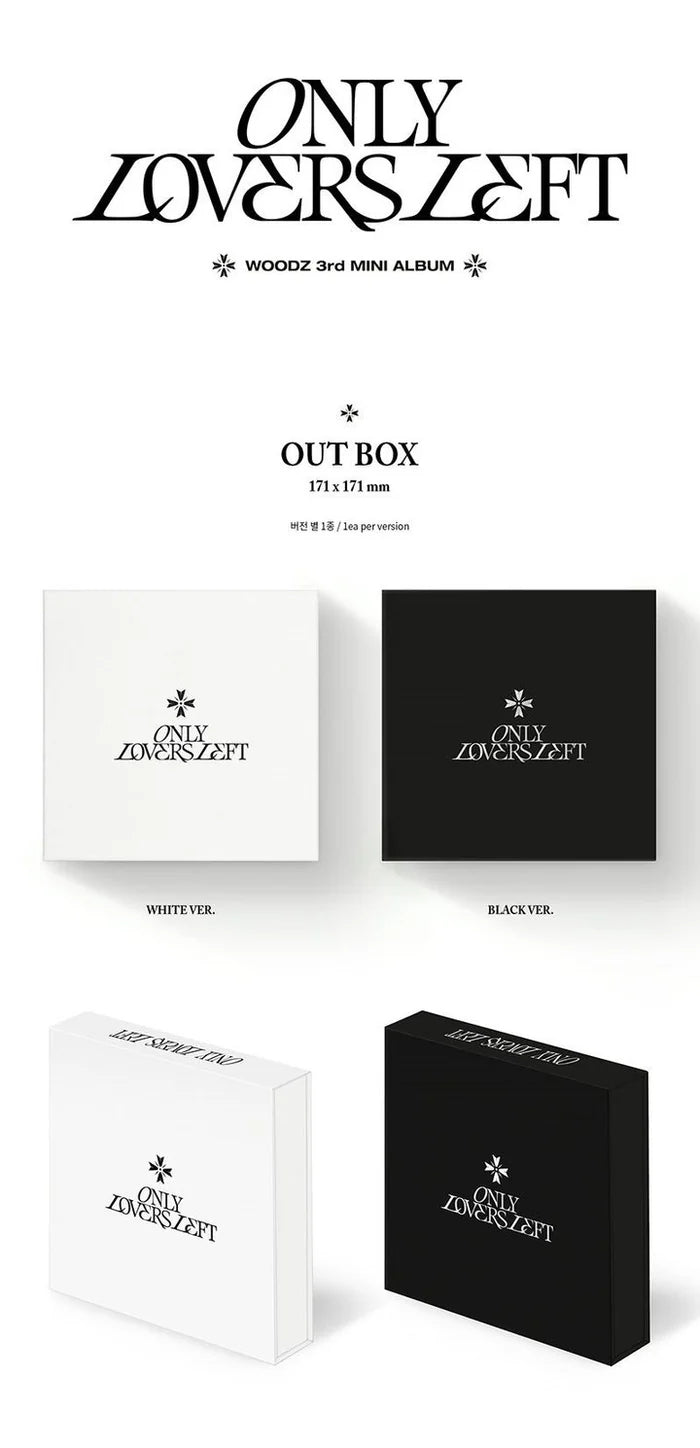 WOODZ - ONLY LOVERS LEFT - 3rd Mini Album