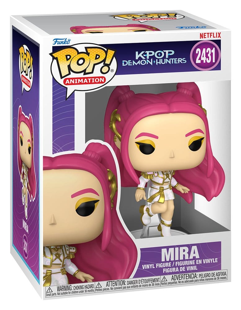 KPop Demon Hunters POP! Animation Vinyl Figur Mira dancing 9 cm