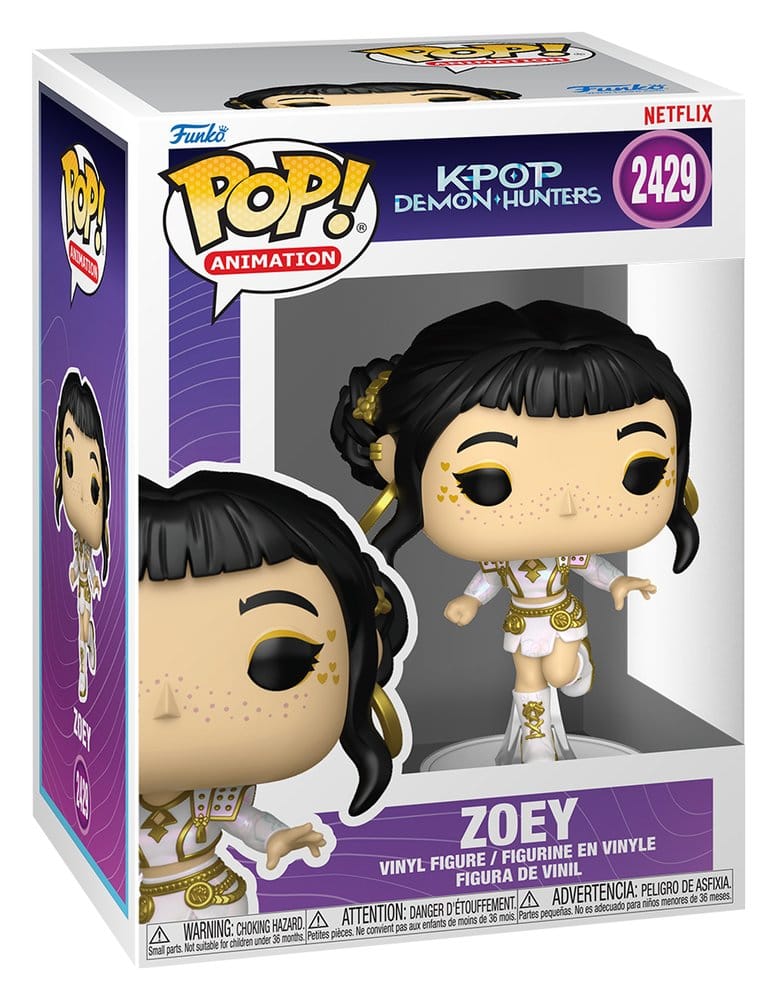 KPop Demon Hunters POP! Animation Vinyl Figur Zoey dancing 9 cm