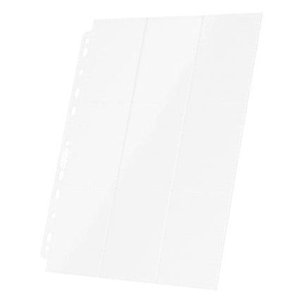Ultimate Guard 18-Pocket Pages Side-Loading (10) - White (Einlegeblätter)