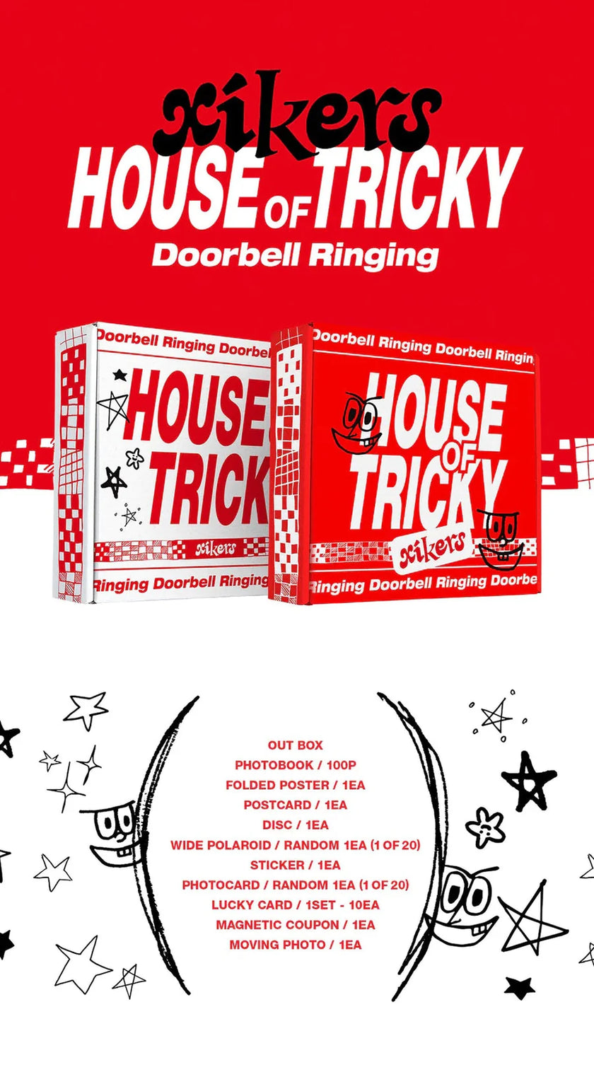 xikers - HOUSE OF TRICKY : Doorbell Ringing - 1st Mini Album